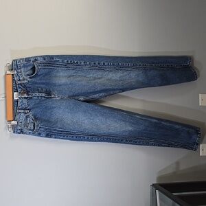 BDG Jeans Mom Jeans Womens Size 10 Blue Denim Jean Side Accent 100% Cotton